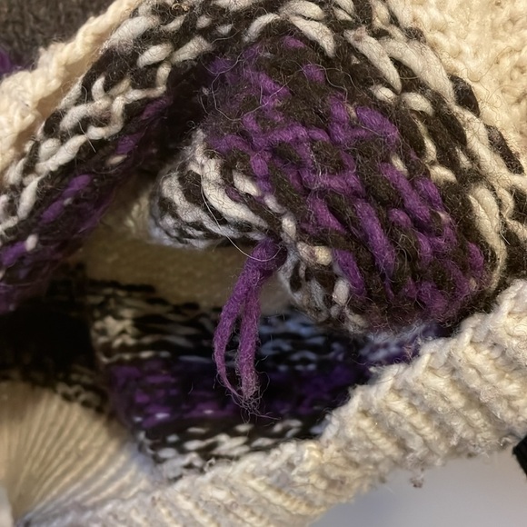 VINTAGE Alma handmade wool oversized sweater - Picture 4 of 6